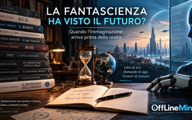 La fantascienza ha visto il futuro tra robot, libri e tecnologia