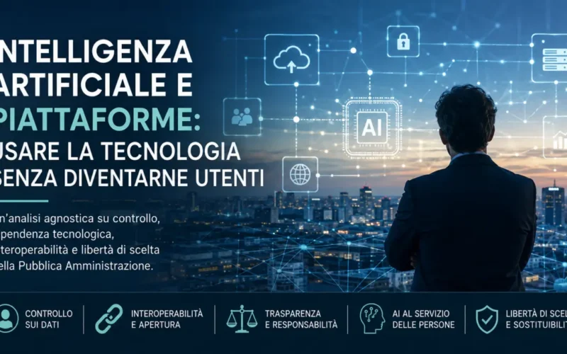 Intelligenza artificiale e piattaforme digitali nella Pubblica Amministrazione