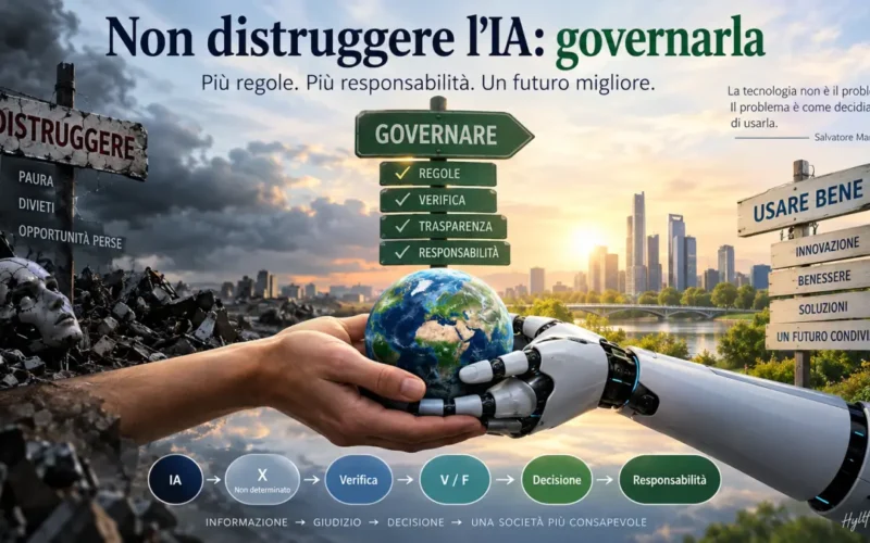 Governance dell’intelligenza artificiale tra distruzione, verifica, decisione e responsabilità