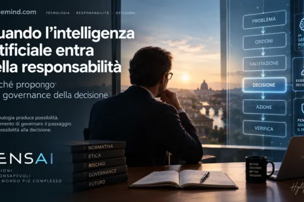 Governance dell’intelligenza artificiale e processo decisionale PENSAI