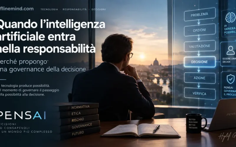 Governance dell’intelligenza artificiale e processo decisionale PENSAI