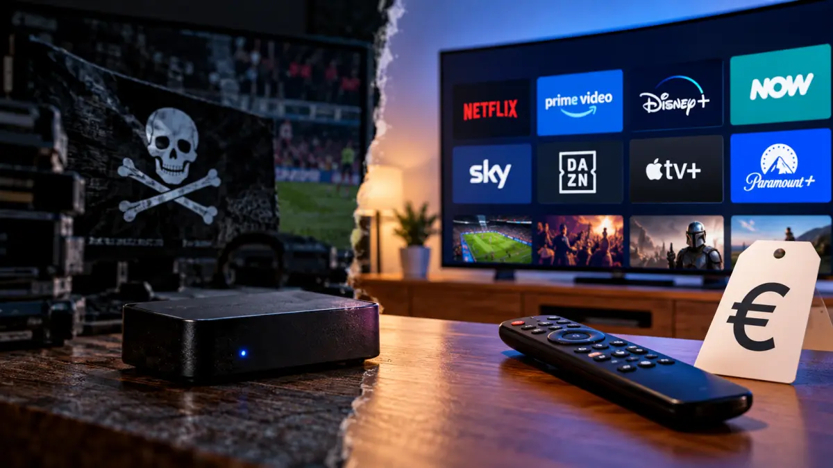 Pezzotto, streaming legale e prezzo degli abbonamenti televisivi