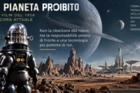 Robby il robot ne Il pianeta proibito del 1956, simbolo del rapporto tra intelligenza artificiale, robotica e responsabilità umana