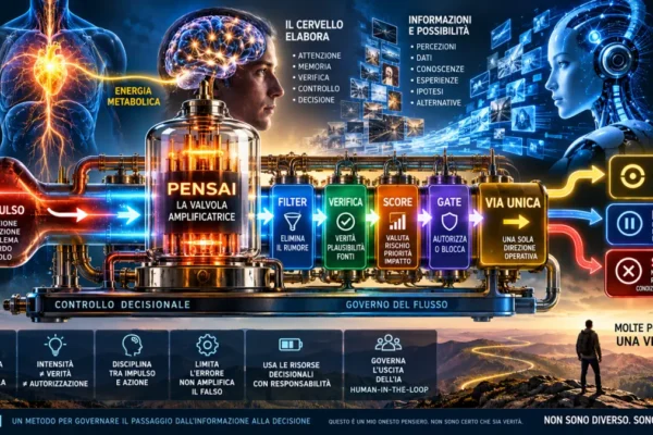 PENSAI come valvola amplificatrice tra cervello, informazione e intelligenza artificiale