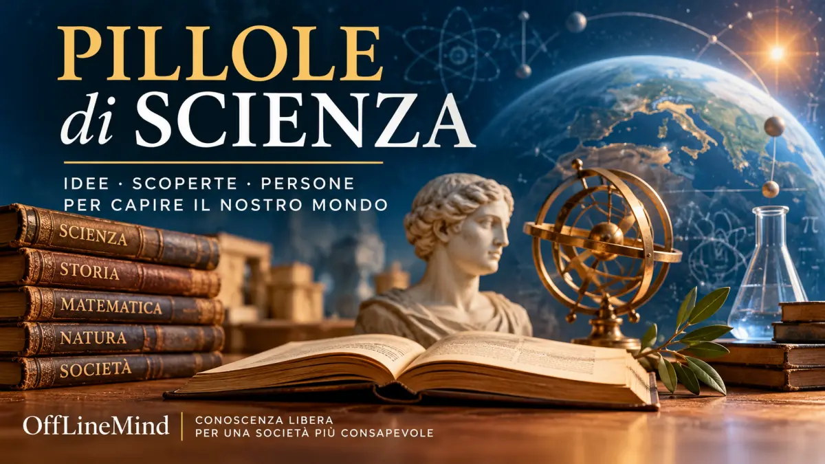 Pillole di Scienza – idee, scoperte e persone per capire il nostro mondo