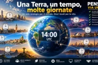 Una Terra con un unico riferimento temporale mondiale e orari locali diversi secondo la proposta PENSAI